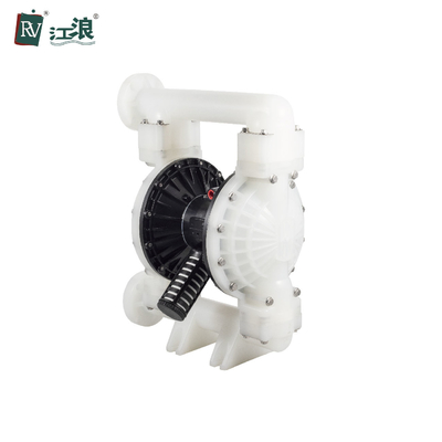 1 1/2“ Plastic In werking gestelde Diafragmapomp van PTFE Lucht voor Chemische Oplosbare Industrie