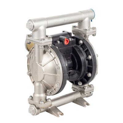 Mini membraan vacuümpomp olievrij pneumatisch met 120 psi maximale druk, 40 gpm maximale flow en PTFE membraan voor afvalwaterzuivering