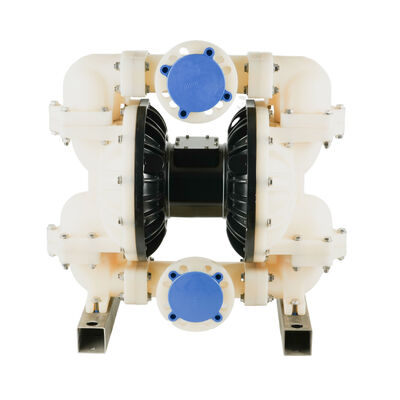 Pneumatische kunststof membraanpomp 120psi voor afvalwaterzuivering en irrigatie