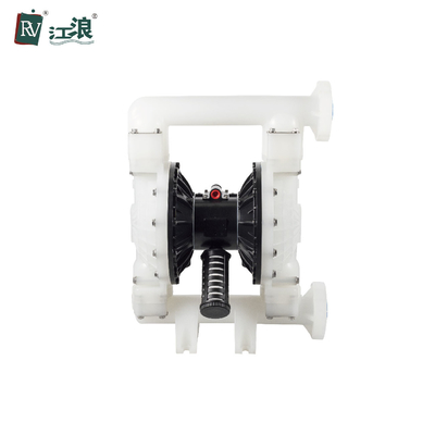 1 1/2“ Plastic In werking gestelde Diafragmapomp van PTFE Lucht voor Chemische Oplosbare Industrie