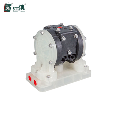 1/4 Duim PVDF Mini Air Operated Diaphragm Pump voor Chemisch Bestand Sterk Zuur