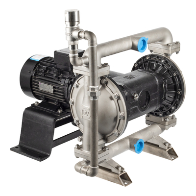 40 mm vloeistofdiameter motor diafragma pomp voor zuighef 5m en maximale druk 0,6 Mpa