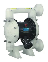 1/2 Air Inlet Air-Powered Diaphragm Pump voor Cleanroom Omgevingen bij 120PSI luchtdruk