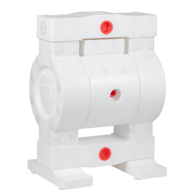 RV Full PTFE pneumatische diafragmapomp met maximale druk van 7 bar en maximale snelheid van 400 cpm