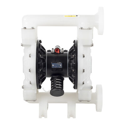 PP-materiaal Plastic Diaphragm Pump met maximale druk van 120 psi en maximale stroom van 90 gpm