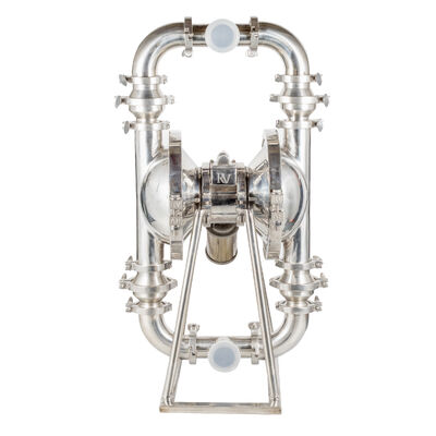 PTFE-diafragma sanitaire AODD-pomp voor afvalwaterzuivering met maximale druk van 120 psi