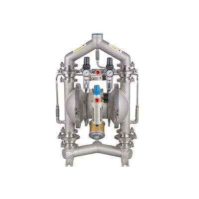 2 inch koolstofvezel pneumatische membraanpomp voor afvalwaterzuivering