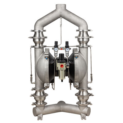 Nieuw Ontwerp Pneumatische Poederpomp met PTFE Membraan en 150 gpm Debiet voor Industriële Toepassingen