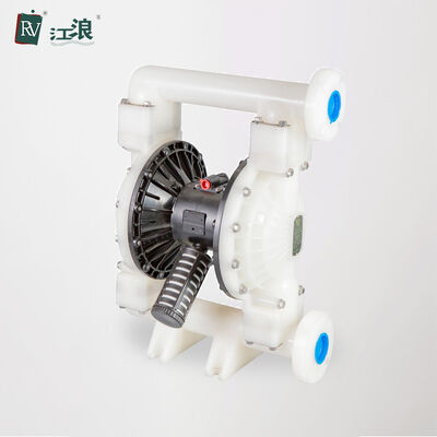 Pneumatische PTFE PVDF dubbele diafragmapomp met een doorstroming van 570 L/M voor chemische overdracht