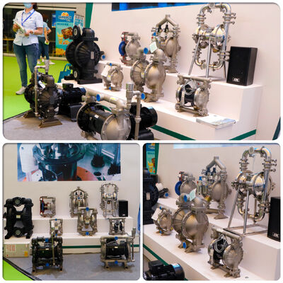 1/4 inch PP materiaal lucht bediende dubbele diafragma pomp met 17L/M doorstroming