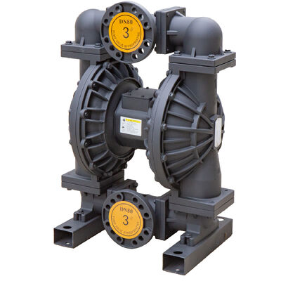 3 inch aluminium luchtbediende membraanpomp met een debiet van 1022 L/M voor afvalwaterzuivering