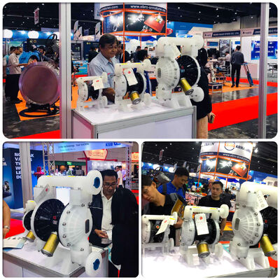 Aluminium Pneumatische Membraanpomp met 57L/M Debiet voor Industriële Toepassingen