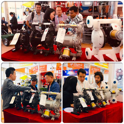 Aluminium Pneumatische Membraanpomp met 57L/M Debiet voor Industriële Toepassingen