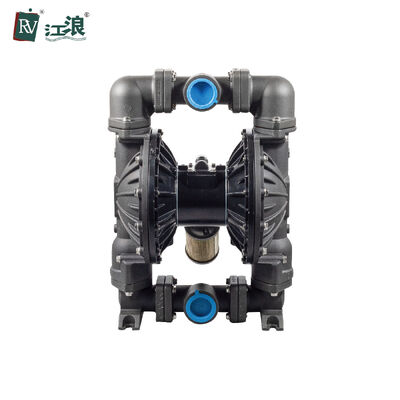 2" Aluminium pneumatische dubbele diafragma pomp 120 Psi Grote stroom voor bewerking en afvalwaterbehandeling