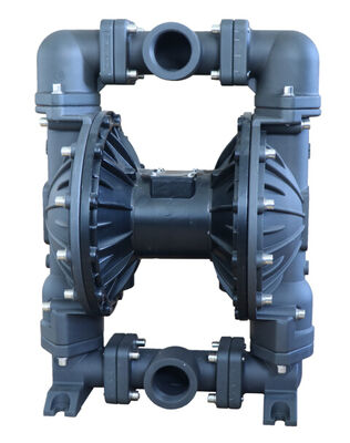 2 inch aluminium pneumatische dubbele diafragma pomp 120 psi grote stroom voor bewerking en zuivering van afvalwater