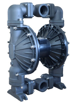 2 inch aluminium pneumatische dubbele diafragma pomp 120 psi grote stroom voor bewerking en zuivering van afvalwater