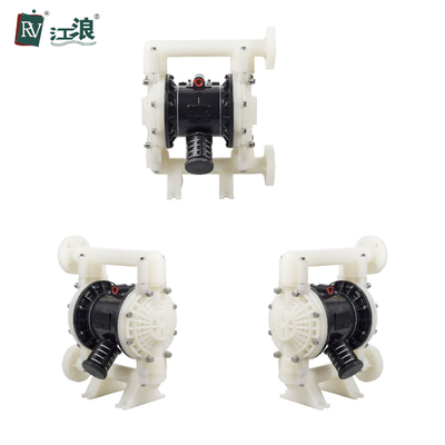 1“ Plastic Diafragmapomp PVDF voor Chemische Vloeibare Overdracht 40gpm