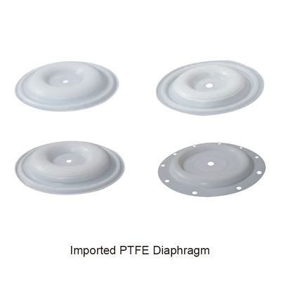 De Ptfe Met een laag bedekte Delen van de het Diafragmapomp van Diafragma PTFE 3 Duim