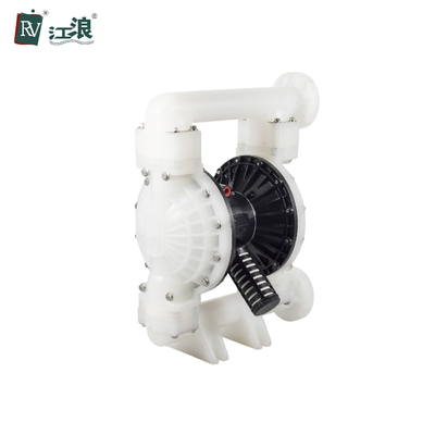 2 Pomp van het duim Chemische Diafragma 50mm Oplosbaar Zuur Plastiek